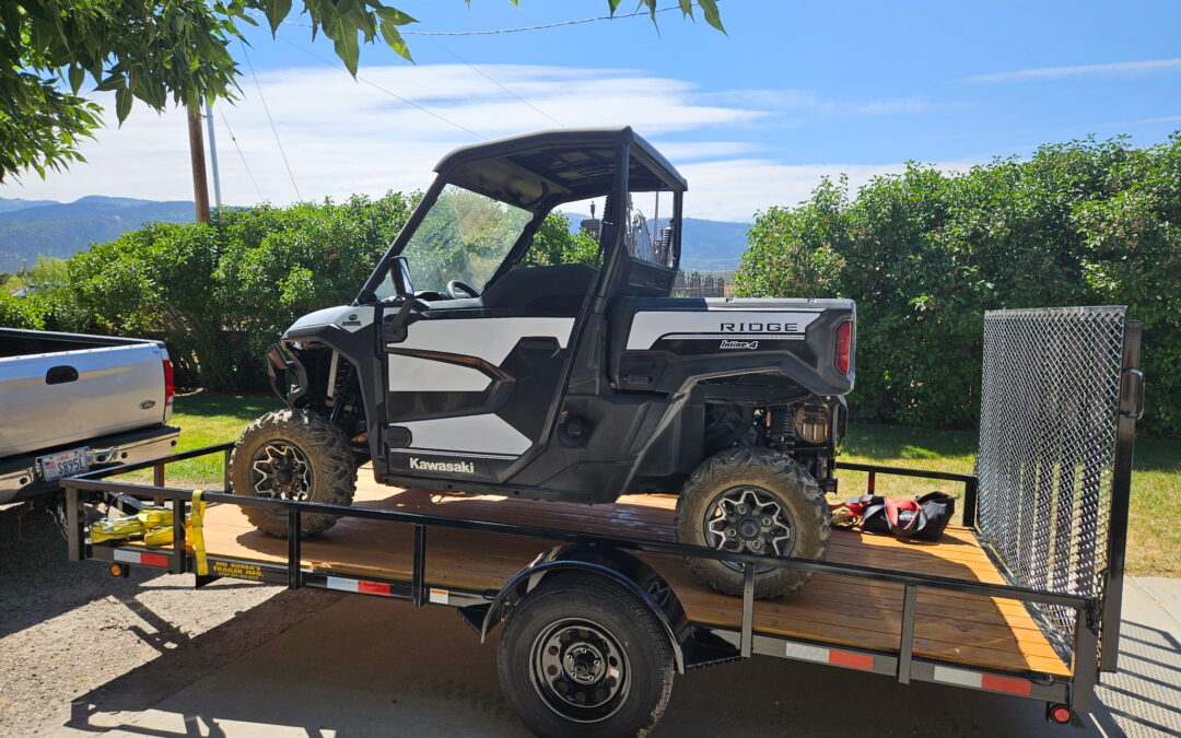 2-seater SxS: Kawasaki Ridge